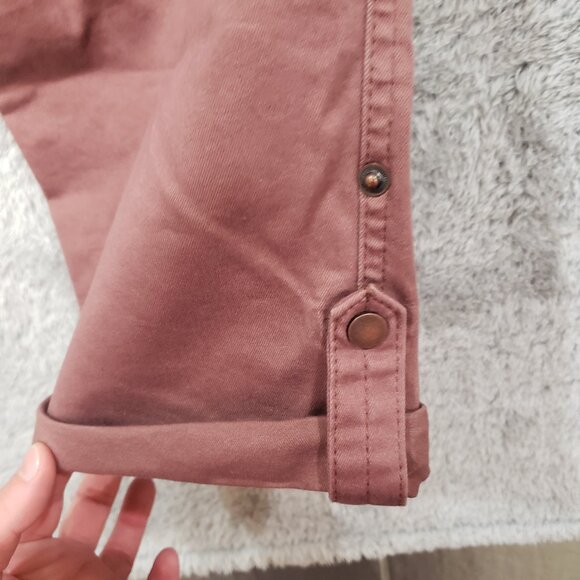 Democracy Sizes "Ab"solution® High Rise Roll Cuff Plus Cargo Utility Pant NWT - Picture 8 of 13